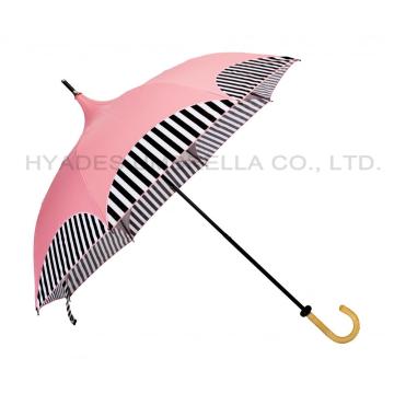 Parapluie pour dames rose