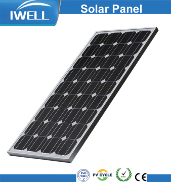 IWELL factory price 80W mono PV solar panels for power plant