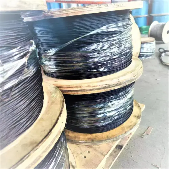 Corrosion-Resistant Soft Steel Wire in Black Finish