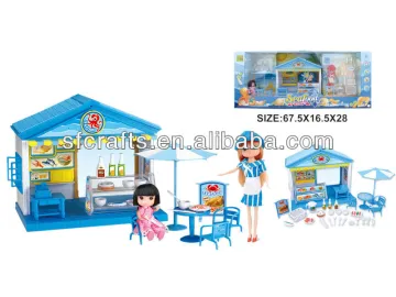 Toy Sea Food Shop With Light & Sound