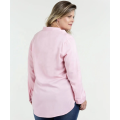 Toppar och blusar Plus Size långärmad blus