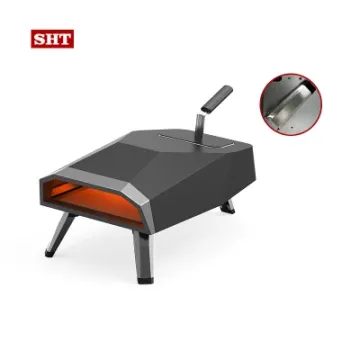 Portable Wood Fired Ovens Pellet Burning Pizza Oven 12 Inches for Sale