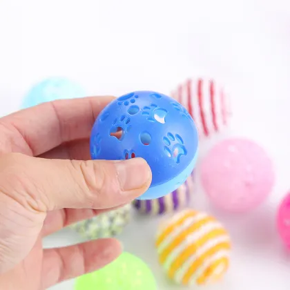 Cat Interactive Balls Toys Play Chewing Toy