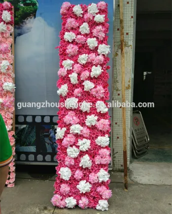 SJ400928 Ready made flower wall/custom made flower wall/rose wall sale