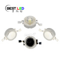 LEDS ardchumhachta 3W UV/Astaire Ultraivialait 370Nm