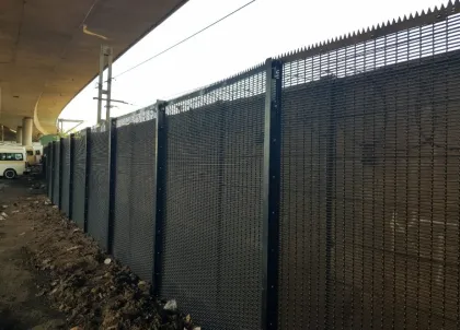 Crimped Wire Mesh Fence Steel Wire Mesh Fence