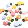 Fancy Turnip Pineapple Vegetable Fruit Resin Bead Spacer DIY Kitchen Fridge Ornaments Beads Slime Craft Decor