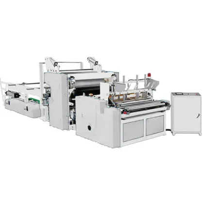 Non-woven facial cleansing towel machine