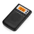 Rádio Relógio De Bolso Barato Com Rádio Relógio Digital Recarregável Fm