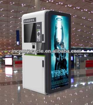 automatic recycling glass machine for bottles,cans,paper and PET