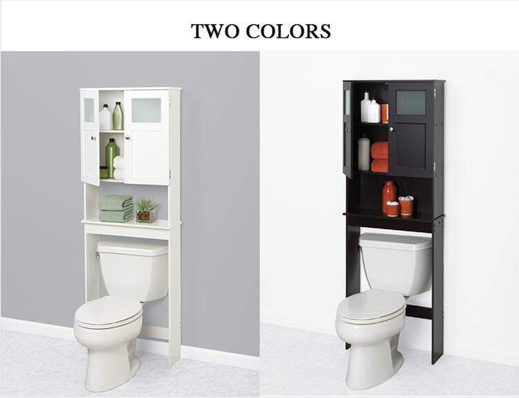 Toilet Rack Black 1 Jpg