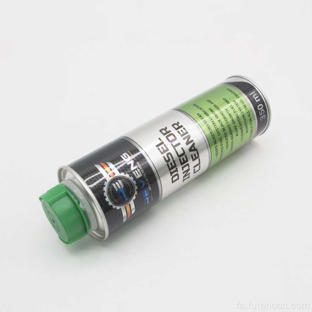 350 میلی لیتر مواد فلزی قوطی حلبی ساده