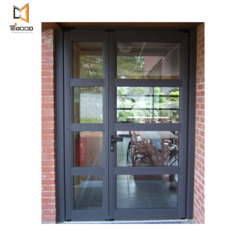 Custom Style Luxury Glass Pivot Doors with Aluminum Frames: Elegant Main Entry Solutions