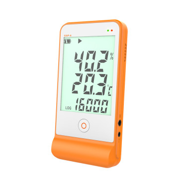 Temperature and Humidity Data Logger / Recorder, 16000 Points Record Refrigeration Cold Chian USB Refrigeration, GSP-6