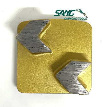 Redi Lock Diamond Floor Grinding Metal Bond Disc Pad for Husqvarna Grinders