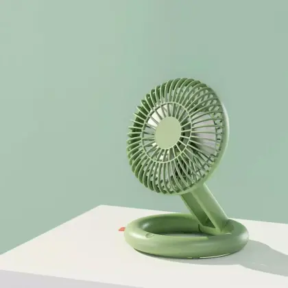 Qualitell Silent Storage Fan Rechargeable Mini Fan