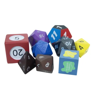 Custom Promotional PU Foam Anti-Stress Cube Dice with Logo