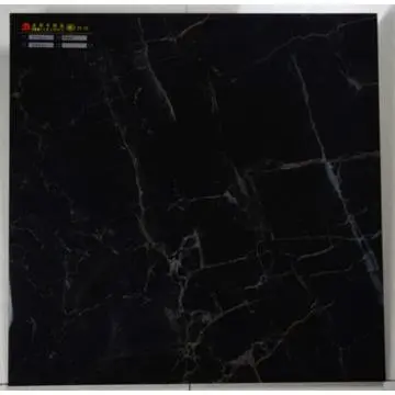 Full Body Porcelain Marble Floor Tile in Black