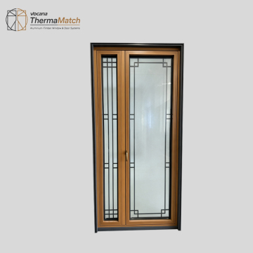 Aluminum-Wood Energy-Saving Outward Opening Door