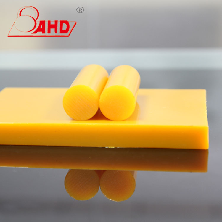 Red Yellow15mm 60mm pu rod polyurethane bar goma