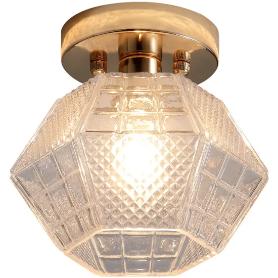 Modern Nordic Pop Restaurant Lighting: Acrylic Flushmount LED Ceiling Lights for Home Decor