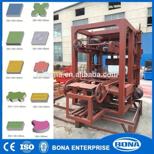 Ghana Build Well Concrete Interlocking Bricks Making Machine, High
