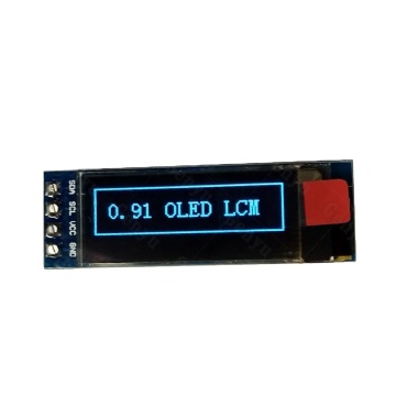 0.91 \ "128x32 punti 4 Pinout I2C Interfaccia COG+FPC Micro OLED Modulo con scheda PCB