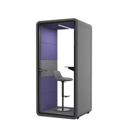 Hot Sales Single Person Sound Proof Booth Living Room Portable Office Pods Soundproof Booth