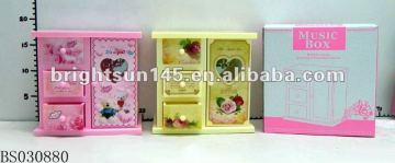 cabinet shaped music box