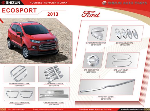 Ford Ecosport Auto Parts Body Kit Chrome Car Accessories, High Quality Ford  Ecosport Auto Parts Body Kit Chrome Car Accessories on