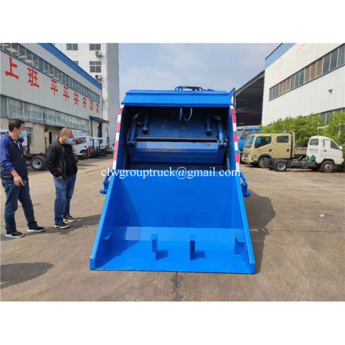 Carriage Removable Compressed Garbage Truck