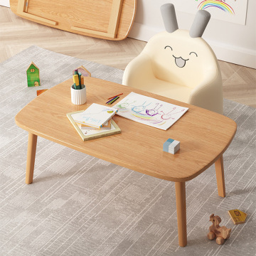 Nordic Style Modern Simple Wooden Tea Table