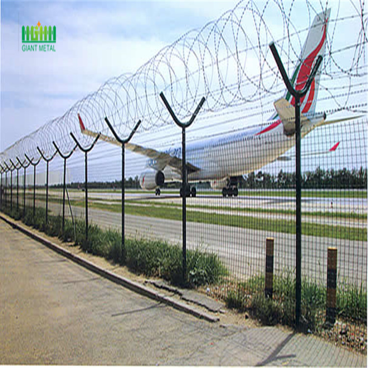 Factory perimeter welded airport