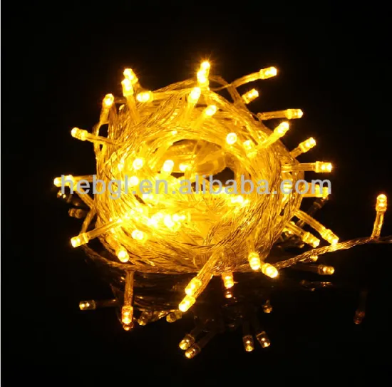 100 pcs String LED Christmas Lights with Connector