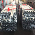 Soportes de acero solar galvanizado de alta resistencia