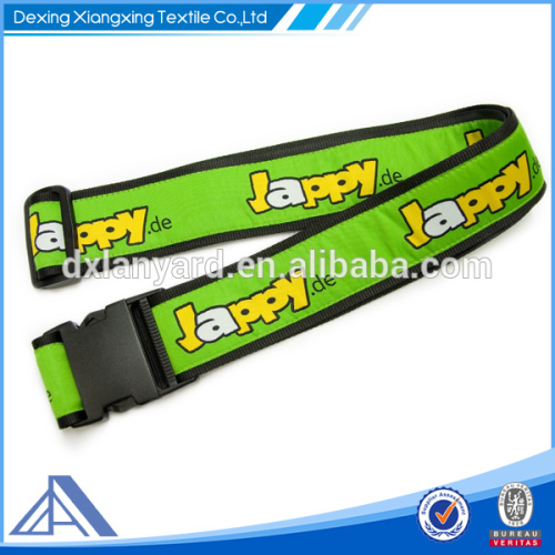 luggage belt lanyard with lock