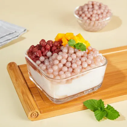 2023 Update: Exploring New Boba Tea Ingredients - 900g Bubble Tea Taro Puree & Popping Boba Pearls