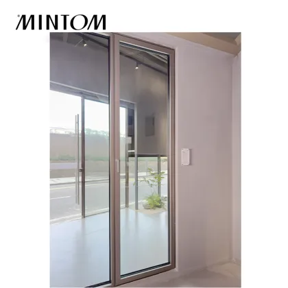 Custom Design Champagne Soundproof Balcony Windows