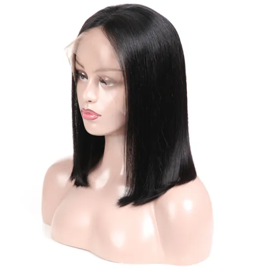 Virgin Brazilian Cuticle Aligned Lace Front Human Hair HD Lace Wig Vendor Wholesale Short Bob Cheap Price Human Hair Wigs