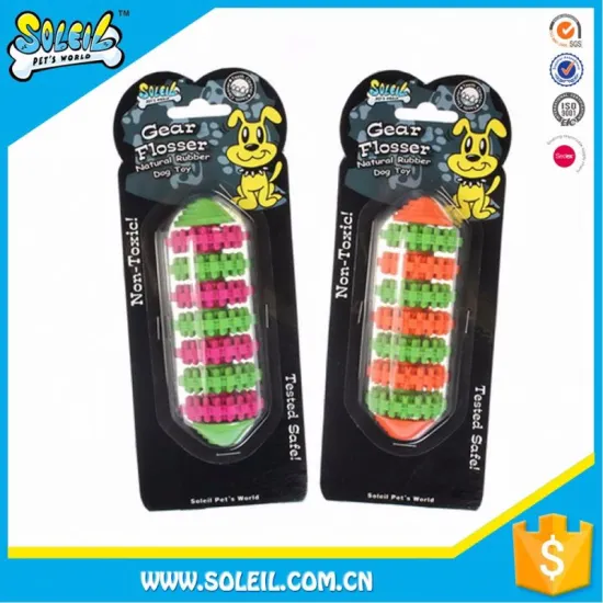 Safety Eco-Friendly Chew Dog Toy Rubber