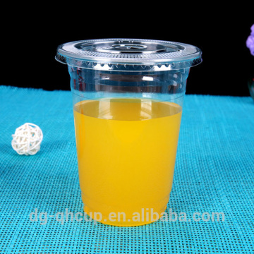 Logo Printed Plastic PET Cup for Cold Coffee/Tea/Milk Tea/Juice