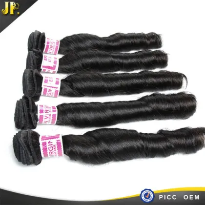 JP hair discount 7A dyeable raw virgin virgin brazilian remy spring curl hair
