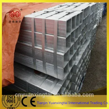 Hot sale pre-galvanized steel square pipe