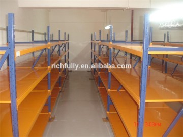 Export China manufactory light duty warehouse metal shelf with steel plate
