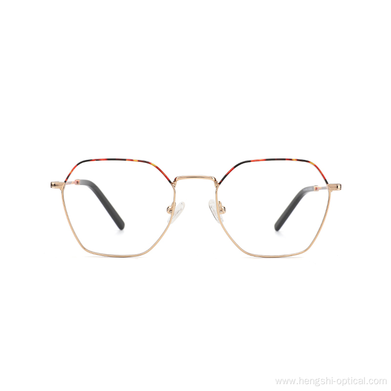 Popular Custom Fashion Metal Frame Reading Optical Glasses For Men
