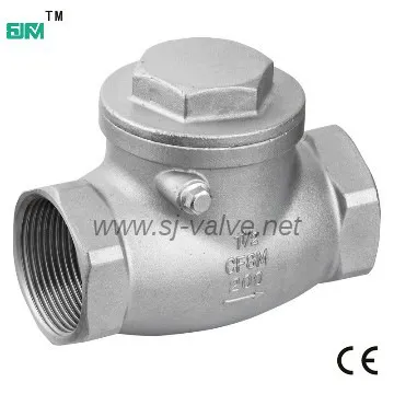 Horizontal check valve