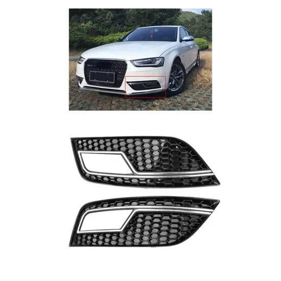 Fog Light Frame Cover Chrome ACC Compatible for Audi A4/S4 2013-2016