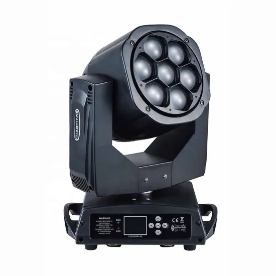 7x15W 4IN1 RGBW Focusing Beam Moving Head Zoom Light