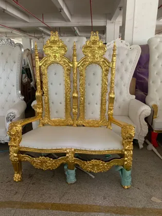 queen event throne chair love seat for sale