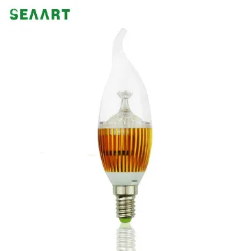 3*1w led candle bulbs Warm White/Cool White